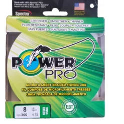 Power Pro Moss Green 8 Lb 300 Yds Braided Fishing Line Line/Leaders