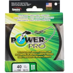 Power Pro Moss Green 40 Lb 150 Yds Braided Fishing Line