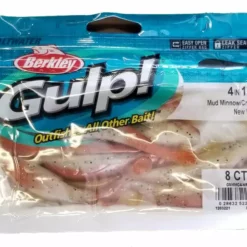 Berkley Gulp! Mud Minnow/Croaker New Penny 4" 8pk