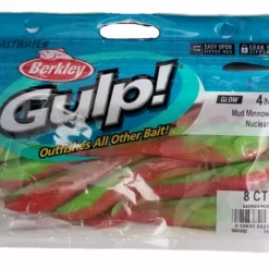 Lures & Bait Berkley Gulp! Mud Minnow/Croaker Nuclear Chicken 4