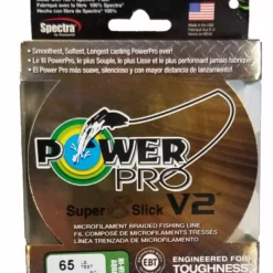 Line/Leaders Power Pro Super 8 Slick V2 Hi-Vis Aqua 65 Lb 150 Yds Braided Fishing Line