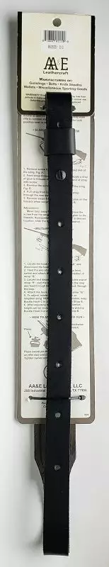 AA&E Leathercraft Black Genuine Leather Sling 8505051 010 Hunting 4 AA&E Leathercraft Black Genuine Leather Sling 8505051 010 Hunting