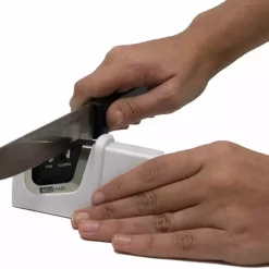 Knives And Tools AccuSharp Compact Pull-Through Knife Sharpener White