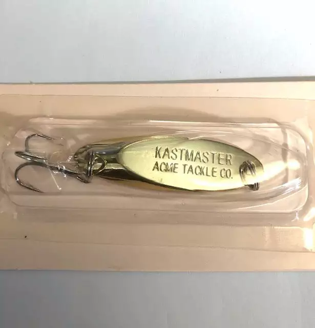 Lures & Bait Acme Kastmaster Spoon 3/8 Oz Gold SW138-G 3 Lures & Bait Acme Kastmaster Spoon 3/8 Oz Gold SW138-G