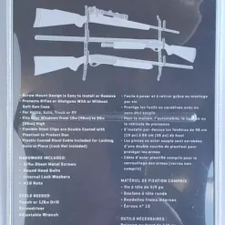 Allen 3-Gun Locking Gun Rack #18520 Hunting