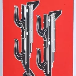 Hunting Allen Gun, Bow & Tool Rack #17450