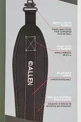 Allen Gunnison Neoprene Rifle Sling 8368 Hunting 8 Allen Gunnison Neoprene Rifle Sling 8368 Hunting