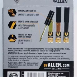 Allen Vanish Liquid Camo Face Paint 6116 Hunting