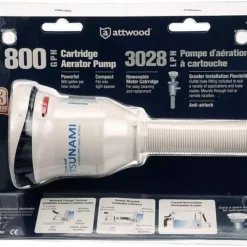 Attwood 800GPH Cartridge Aerator Pump 4650-7