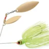 Lures & Bait Booyah Double Willow Spinbait 3/8 Oz Chartreuse 1pk