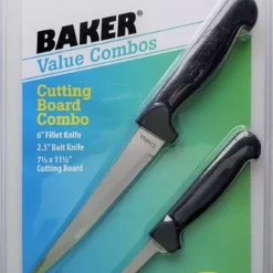 Knives And Tools Baker Cutting Board Combo BFC