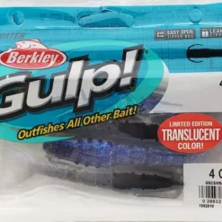 Lures & Bait Berkley Gulp! Translucent Shrimp Starry Night 4" 4ct