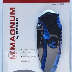 Knives And Tools Boker Magnum Cobalt Strike Folding Knife 01RY886C
