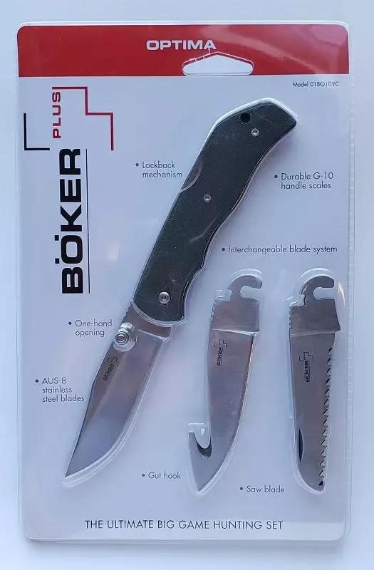 Boker Plus Optima Hunting Knife Set 01BO1O9C Knives And Tools 3 Boker Plus Optima Hunting Knife Set 01BO1O9C Knives And Tools