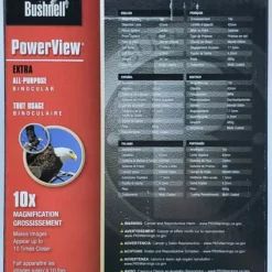 Bushnell 10x42 PowerView Binocular 141042 Beach & Pool
