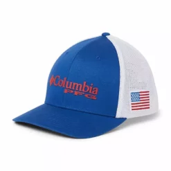 Columbia Sportswear Columbia PFG Mesh Ball Cap USA Flag CU9495