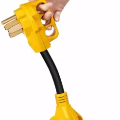 Camco 50AM/30AF Power Grip 18" Dogbone - 90M/90F 125V/3750W Adapter 55175