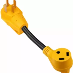 Camco 50AM/30AF Power Grip 18" Dogbone - 90M/90F 125V/3750W Adapter 55175