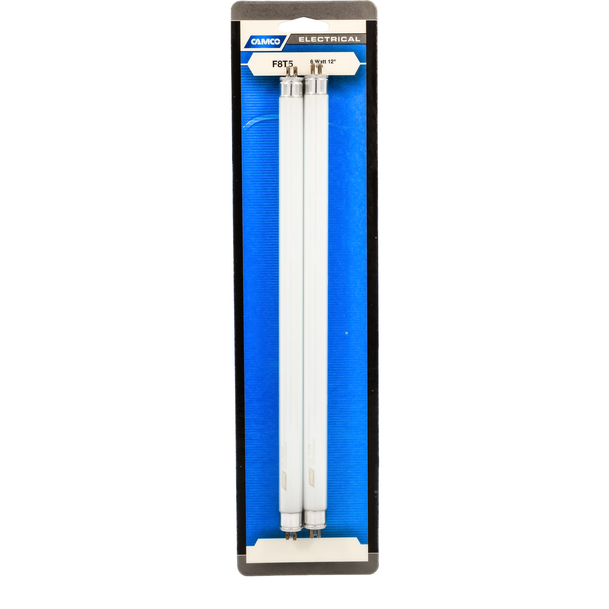 Camco Replacement Bulb F8T5Cw Fluorescent 2-Pack 54880 4 Camco Replacement Bulb F8T5Cw Fluorescent 2-Pack 54880