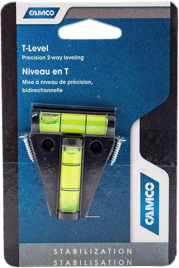 Camco T-Level Precision 2-Way Leveling 25543 RV And Camping 3 Camco T-Level Precision 2-Way Leveling 25543 RV And Camping