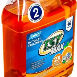 Camco TST Max Orange Power RV Toilet Treatment - 32 Oz 41192 RV And Camping