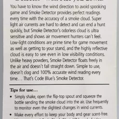 Code Blue Smoke Detector 1 Oz OA1187