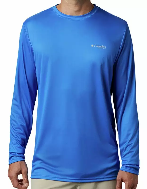 Columbia Sportswear Columbia Men's Terminal Tackle PFG Country Triangle L/S 487 5 Columbia Sportswear Columbia Men's Terminal Tackle PFG Country Triangle L/S 487