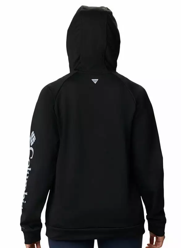Columbia Sportswear Columbia Women’s PFG Tidal Fleece FZ Hoodie Black 5 Columbia Sportswear Columbia Women’s PFG Tidal Fleece FZ Hoodie Black