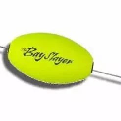 Comal Bay Slayer Oval Rattle Float 2.5" Yellow