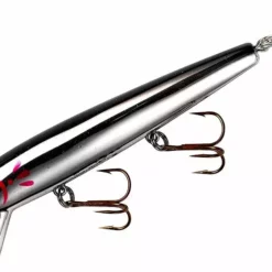 Cotton Cordell Red Fin Chrome/Black Back 4" Lures & Bait