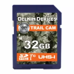 Game Cameras And Feeders Delkin Devices Trail Cam SD 32GB Memory Card DDSDTRL-32GB