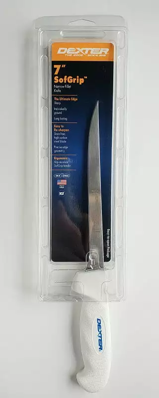 Dexter Russell Knives And Tools Dexter SofGrip 7" Narrow Fillet Knife SG133-7PCP 4 Dexter Russell Knives And Tools Dexter SofGrip 7" Narrow Fillet Knife SG133-7PCP