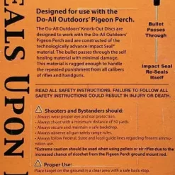 Do-All Outdoors Impact Seal Pigeon Perch Knock-Out Discs KOD04 Hunting