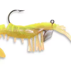 Vudu Shrimp Chartreuse 3-1/2" 2pk Lures & Bait