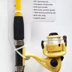 Rods & Combo's Eagle Claw Pack-It Telescopic Spinning Reel And Rod Combo PK56TS