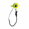 Eagle Claw Weedless Eagle Eye Jig Heads 1/4oz 5pk Chartreuse