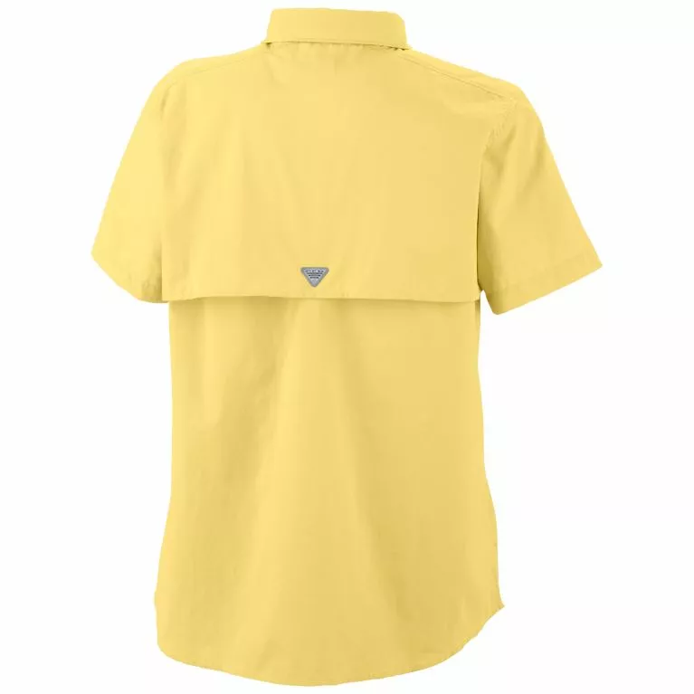 Columbia Sportswear Columbia Women’s PFG Bahama™ Yellow Short Sleeve Shirt FL7313 4 Columbia Sportswear Columbia Women’s PFG Bahama™ Yellow Short Sleeve Shirt FL7313