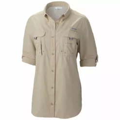 Columbia Sportswear Columbia Women’s PFG Bahama™ L/S FW7314 Tan Plus Size