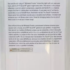 Flextone WTF Grunt'r FLXDR072 Game Calls 9 Flextone WTF Grunt'r FLXDR072 Game Calls