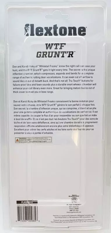 Flextone WTF Grunt'r FLXDR072 Game Calls 6 Flextone WTF Grunt'r FLXDR072 Game Calls