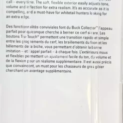 Flextone Buck Collector Plus FLXDR070 Game Calls 9 Flextone Buck Collector Plus FLXDR070 Game Calls
