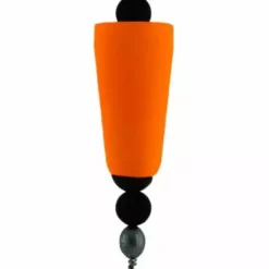 Floats & Corks Four Horsemen Tackle Concave Popper Cork Orange 3" 1pk