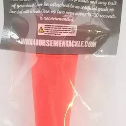 Four Horsemen Tackle Concave Popper Cork Red 4