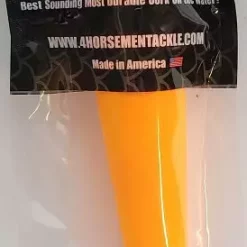 Floats & Corks Four Horsemen Tackle Concave Popper Cork Orange 5" 1pk