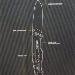 Gerber ParaLite Clip Folding Knife 31-003310