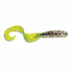 Lures & Bait Sea Striker Got-Cha Curltail Grub Smoke/Chartreuse 4