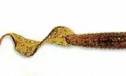 Sea Striker Got-Cha Curltail Grub Rootbeer/Silver Flake 4" 20pk Lures & Bait