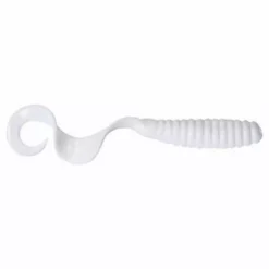 Sea Striker Got-Cha Curltail Grub White 8" 5pk Lures & Bait