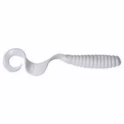 Sea Striker Got-Cha Curltail Grub White 4" 20pk