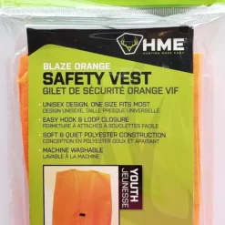 HME Blaze Youth Orange Safety Vest HME-VEST-OR-YTH Hunting